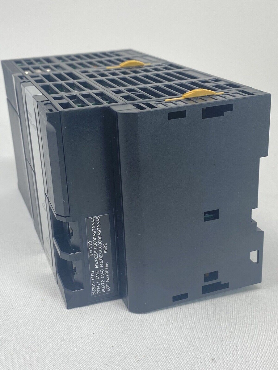 New OMRON NJ Series NJ301-1100 PLC CPU Unit with NJ-PD3001 New OMRON NJ Series NJ301-1100 PLC CPU Unit with NJ-PD3001