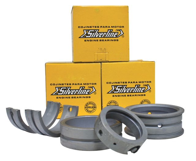 Air Cooled VW Silverline Main Bearing Set 1.00mm/STD/1.00mm 12001600