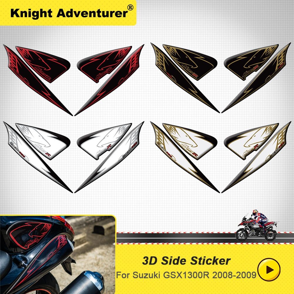 GRS200　オリジナルのぼり旗 For 2008 2009 Suzuki Hayabusa GSX1300R Rear Fairing Number