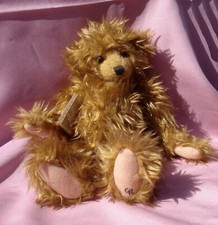 Ganz Cottage Collectibles Reggie Jointed Bear Vtg 1996 Artist Christie Rave NWT