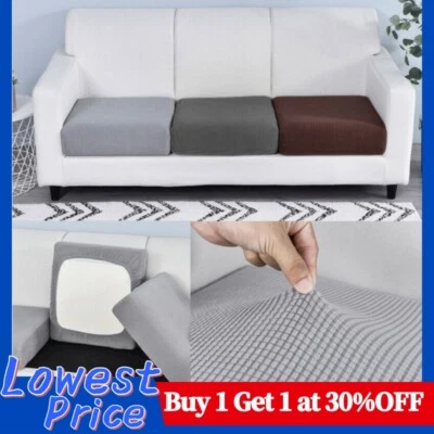 1/2/3 Seater Sofa Seat Covers Couch Slipcover Cushion Elastic Settee Protector