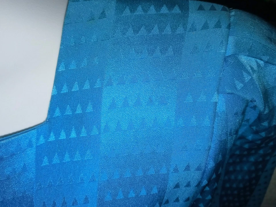 Vestido Liz Claiborne 1985 100 % seda auténtico con botones espalda talla 8 Foto 2 de 4