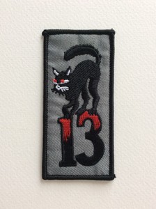 D365 Ecusson Patch Aufnaher Toppa Neuf Chat Noir 13 4 5 9 Cm Ebay