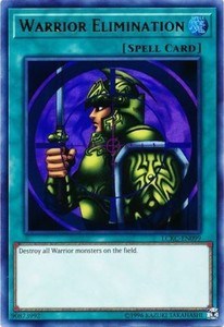 Warrior Elimination - LCKC-EN099 - Ultra Rare - Unlimited Edition x3 - Near Mint