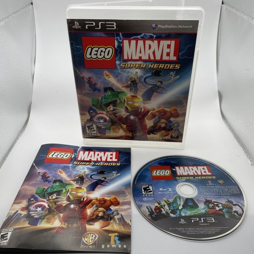 LEGO Marvel Super Heroes (Sony Playstation 3 PS3, 2013) Complete CIB