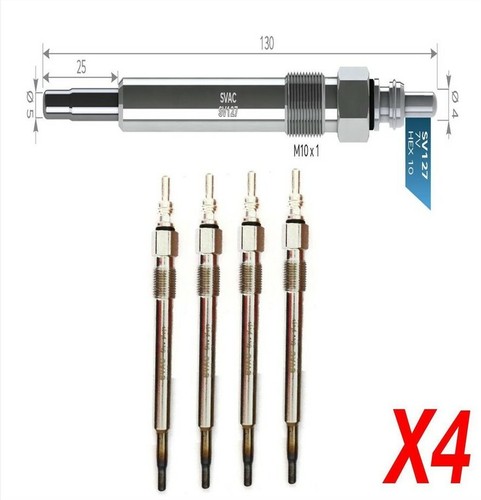 SVAC Heater Glow Plugs – 7V For Jeep Cherokee 2.5 & 2.8 CRD 2001-2008 – Replaces RWS127