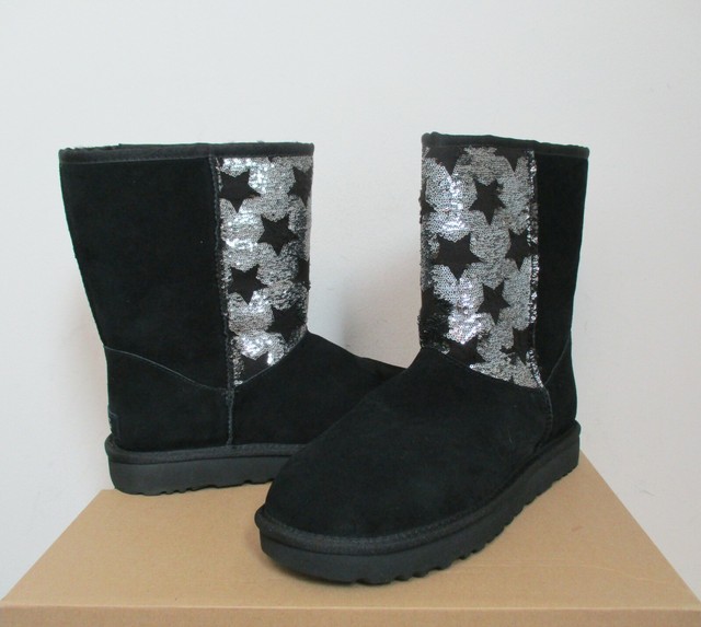 ugg sequin boots size 10