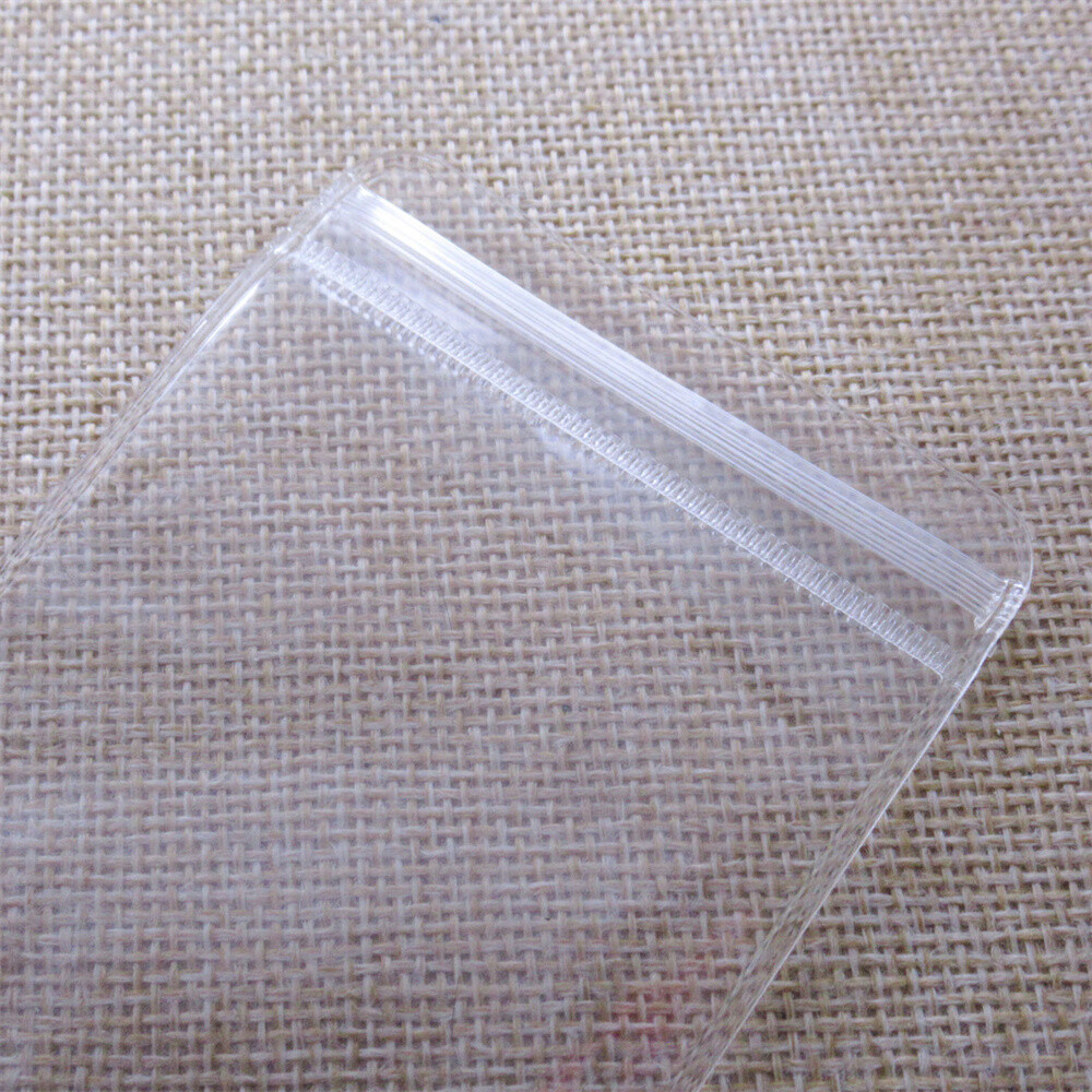10pcs Reclosable Clear Zipper Bag PVC Watch Jewelry Storage Travel