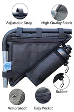 Bicycle Triangle Bag Waterproof Mountain Bike Frame Bag Front Tube Pouch UK