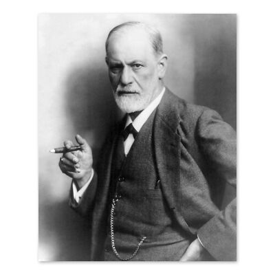 1921 Sigmund Freud Portrait Photo Print Wall Art Poster