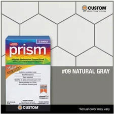 Brand New ! Prism #09 Natural Gray 17 lb. Ultimate Performance Grout (PG0917T)