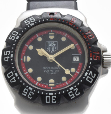 [EXC+5] Tag Heuer Formula 1 WA1414 Black Qz 28mm Womens Watch From JAPAN