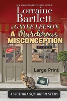 A Murderous Misconception Lorraine Bartlett (U. A.) Taschenbuch Englisch 2021