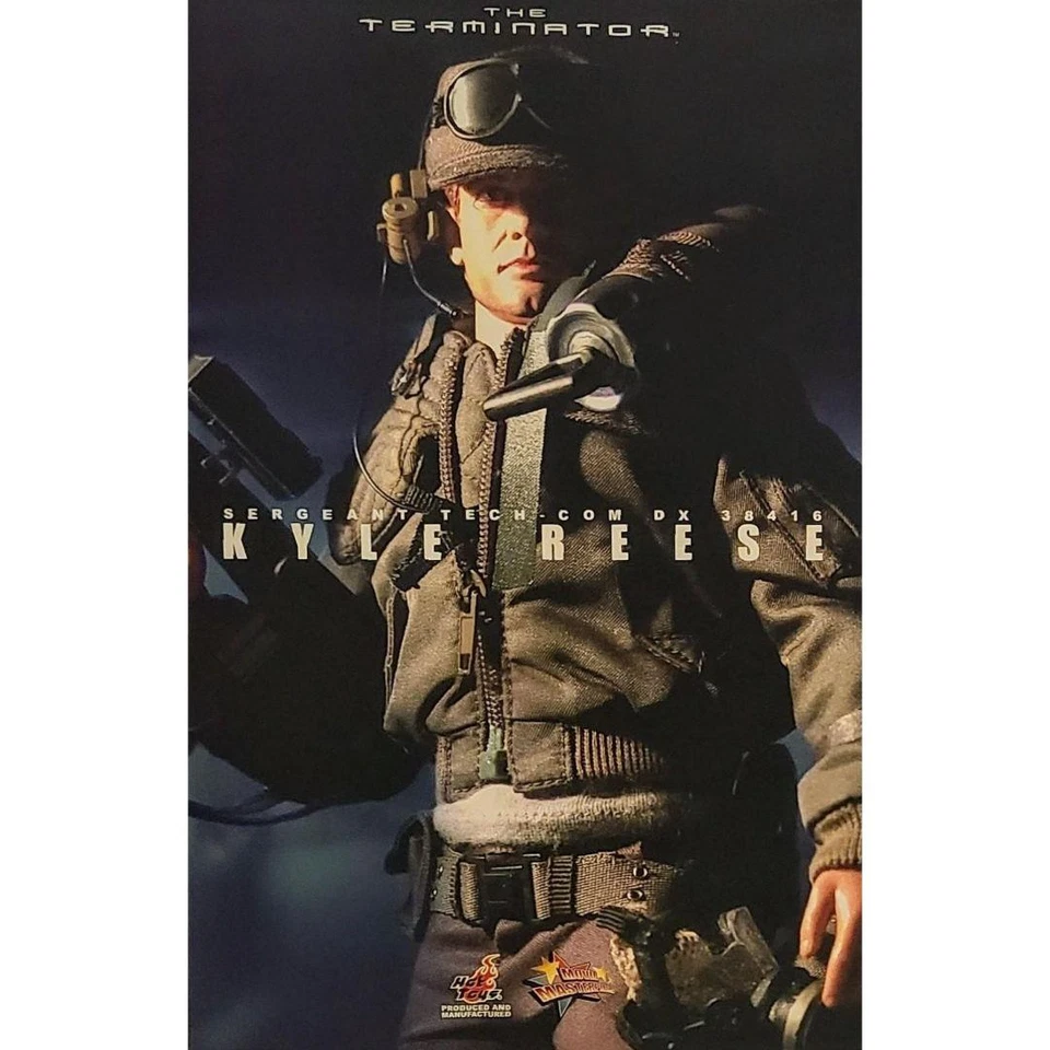 Hot Toys Movie Masterpiece Terminator Kyle Reese 1/6 MMS001 Used Rare Japan - Image 2 of 4