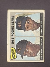 1965 Topps #16 Joe Morgan & Sonny Jackson – Houston Astros Rookies – Vintage HOF