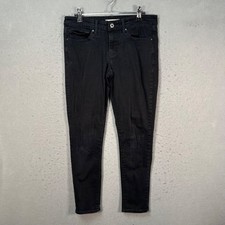 Levis 711 Skinny Womens Size 27 Black Jeans Stretch Denim