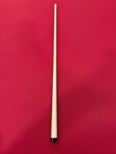 Maple pool cue shaft 3/8x10 wide black band 12.8 mm 3.5 oz