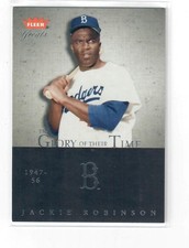 Jackie Robinson  396/1949   2004 Greats of the Game- Glory of Their Time