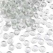 5Lb Flat Glass Marbles, Vase Filler, Glass Pebbles Marbles Bulk for Aquarium ...