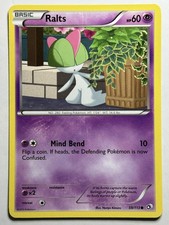 Ralts Legendary Treasures 59/113 MP-LP Pokémon Card