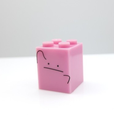 Pokemon Ditto 1'' figure mega blok block toy Japan megablok mini