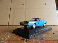 Dodge Charger Rallye Bleu 1972 American Car Altaya 1/43.