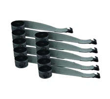 (10 Pack) Kinedyne Winch Strap 4"x30'  w/ Flat Hook Rhino Max Abrasion Resist...