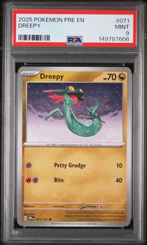 Dreepy graded PSA 9 for sale on eBay