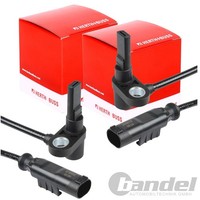 2X Herth+Buss ABS-SENSOR Raddrehzahl Hinten Passend FüR Fiat 500X Jeep Renegade