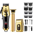 T9 Vintage Men’s Electric Hair Clipper & Beard Trimmer – Rechargeable Cordless