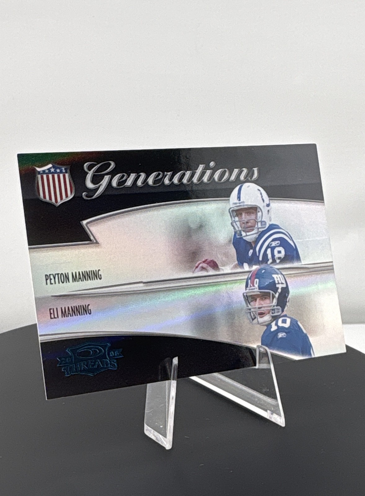 2006 Donruss Threads - Generations Peyton Manning, Eli Manning #G-16 Century...