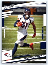 2022 Panini Prestige #92 Justin Simmons - Denver Broncos