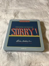 SORRY Nostalgia Editon in Collectible Tin Classic Board Game New