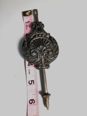 antique  clock pendulum no. 7 (543)