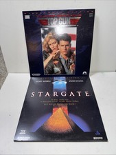 Top Gun/Stargate Lot (Laserdisc) *VG close to LN* THX Widescreen