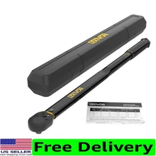 Lexivon Click Torque Wrench 25-250 Ft-Lb/338.9 Nm - Rust Resistant & Accurate