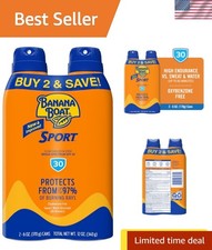 Sport Ultra SPF 30 Sunscreen Spray Twin Pack  Oxybenzone-Free  Water Resistant