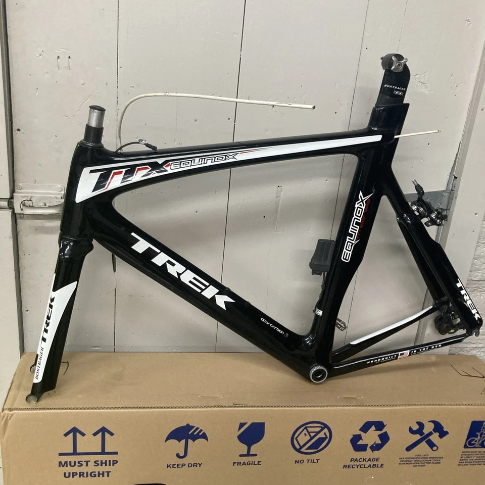 Trek Equinox TTX Large Frame Set With DI2 Dura Ace Dura ace Derailleurs - Image 3 of 4