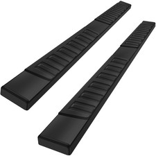 07-18 Chevy Silverado GMC Sierra Crew Cab 6" Running Boards For Diesel Def Tank