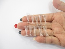 1:12 miniatura 10 vetro parfait champagne casa delle bambole festa roombox pub bar 12491