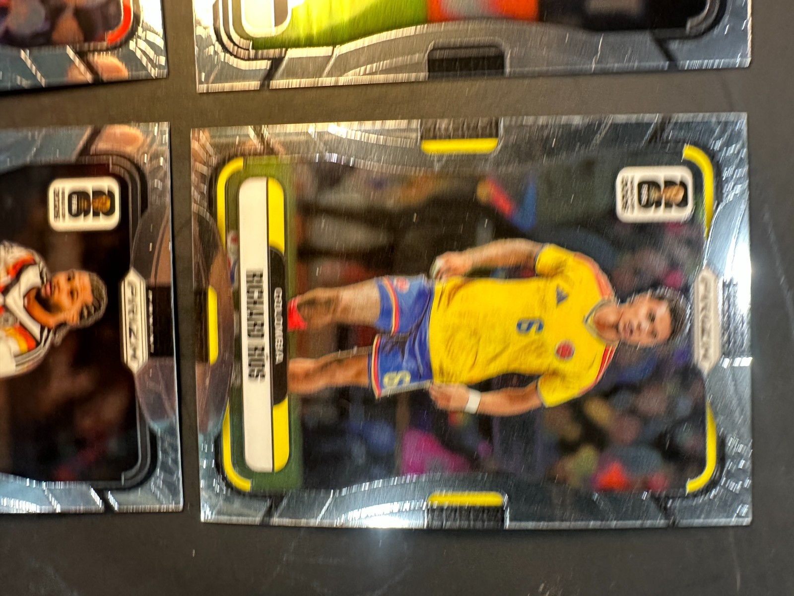 (4) 2026 Panini Prizm Fifa Card Lot Jonathan Burkardt Andreas Schjelderup + more view 6