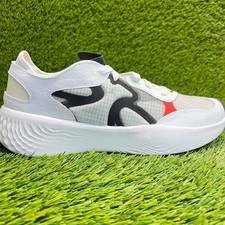 Nike Jordan Delta 3 Low Mens Size 8.5 White Black Red Basketball Shoes Sneakers