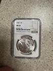 Philadelphia 1922 MS63 Peace Silver Dollar