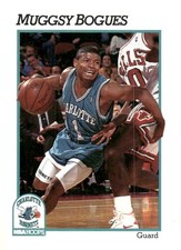 1991-92 Hoops #18 Muggsy Bogues