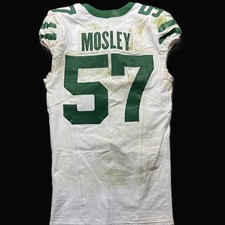 C.J. Mosley GAME WORN 💪10/20/24 PHOTO MATCHED📸 Jets NFL Nike Jersey v Steelers