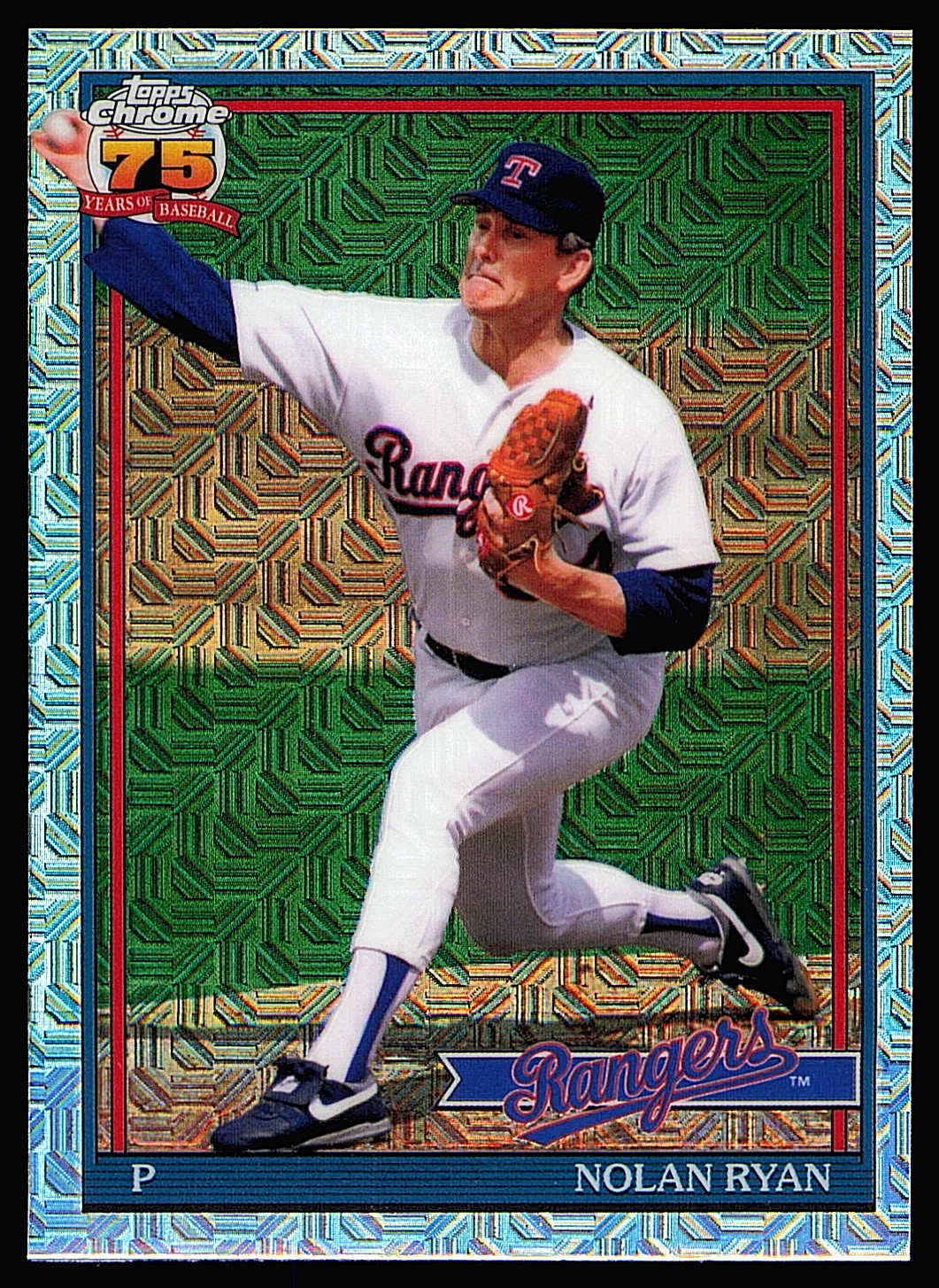 2026 Topps 1991 Chrome Nolan Ryan #91C-14 Base Baseball Card