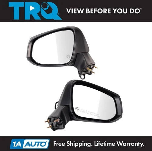 TRQ Mirror Set Fits 2022 Toyota Corolla Cross
