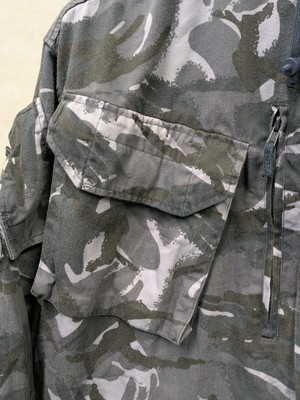 Véritable veste smockée de l'armée britannique, parka de combat DPM