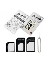 2x Sim Card Converter Set Of 3 in 1 Pack for Any Phone That takes A Sim Card