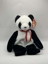 Ty Beanie Baby Fortune Panda Retired 1998/1997